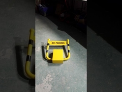 신비한 디자인을 가진 원격 제어 3.0mm 간격 강철 주차 공간 차단제