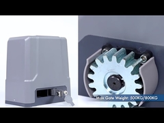 DC24V 500kg 적재 능력 백업 배터리가 있는 전자 리미트 스위치 슬라이딩 게이트 모터