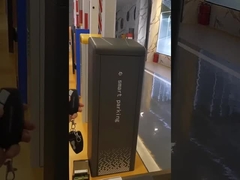 노란색 색상 주택 DC 브러시리스 모터 주차 스마트 장벽 게이트