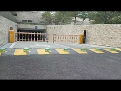 SUS304 스테인리스 스틸 수압 자동 상승 볼러드 LED