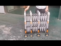 공장 공급 군중 통제 확장형 수동 밀고 당기는 펜스 차단 게이트