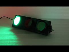 컬러 렌즈 100mm 빨간색 노란색 녹색 LED 신호등