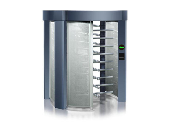 카드 리더 플레이트가 있는 304 스테인리스 스틸 전신형 턴스타일 및 5백만 회 제품 수명