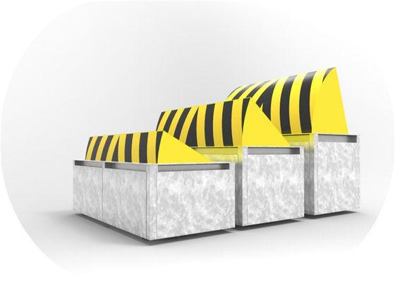 전자동 80T 로딩 A3 스틸 수압 도로 차단기