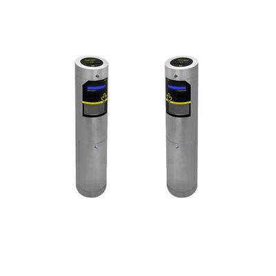 304 스테인리스 스틸 RFID 카드 수집기, 280장 카드 수용 가능, 출입 통제 회전식 개찰구용 3색 표시등