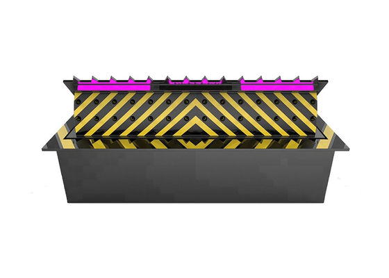 120톤 통과 압력 및 IP68 등급의 유압 오일 제어 보안 도로 차단기