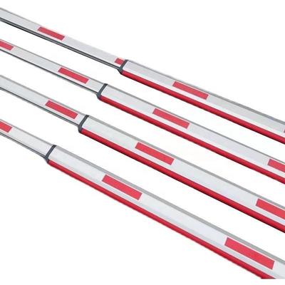 86x44mm 크기 맞춤형 지원 알루미늄 재료와 함께 망원경 붐 장벽 팔 1-6 미터 길이 선택