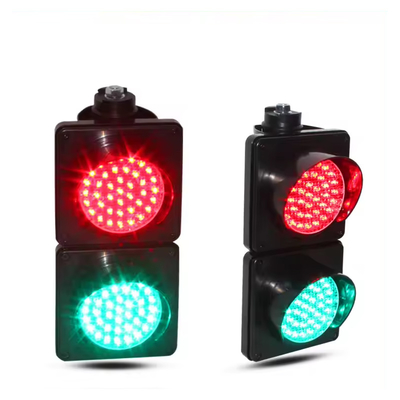 주차장 4인치 컬러 렌즈 미니 100mm 빨강 녹색 컬러 LED 신호등
