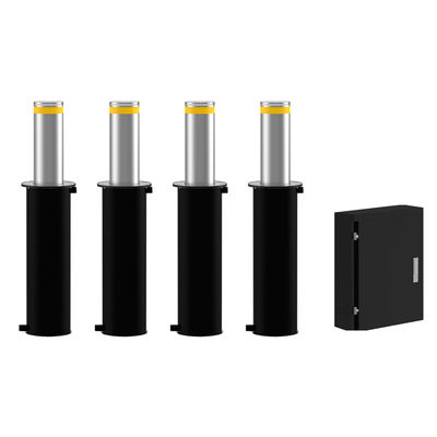 Full-Automatic Hydraulic Rising Bollard with 3-4 Seconds Lowering Time 5 Million Times Service Life and K4/K8/K12 Anti-Collision Levels