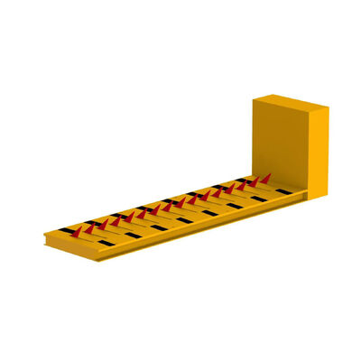 도로 스파이크 장벽 보안을 위해 80T 용량과 1-2S 반응 시간으로 무거운 A3 강철 타이어 킬러