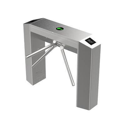 실내외 사용을 위한 40W 전력 소비 스테인리스 스틸 기계식 드라이브 삼각 회전식 개찰구