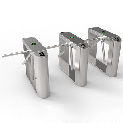 SS304 입구 배리어 게이트 삼각대 개찰구 게이트 IP54 보안 액세스 제어