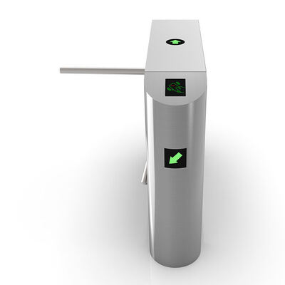 SS304 삼각대 회전식 십자문 게이트 지문 전자기 구동 1.2 밀리미터 두께