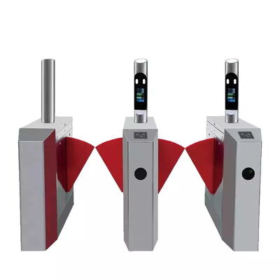 0.2초 리셋 시간 40명/분 RS485 양방향 플랩 회전문