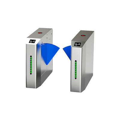 얼굴 인식 RFID 지문 플랩 장벽 게이트 피트니스 센터에 대한 30 사람 / 분 유동률