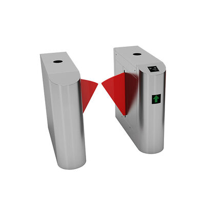 304 스테인리스 스틸 플랩 장벽 게이트 DC 24V 전원 및 접근 제어용 적외선 광전지