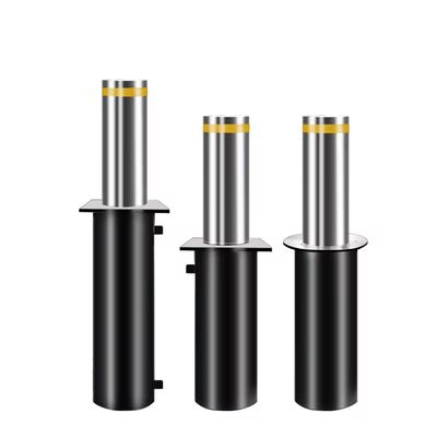 304 스테인리스 스틸 219mm 지름 2.2kW 안전 접근 제어용 수압 상승 보러드