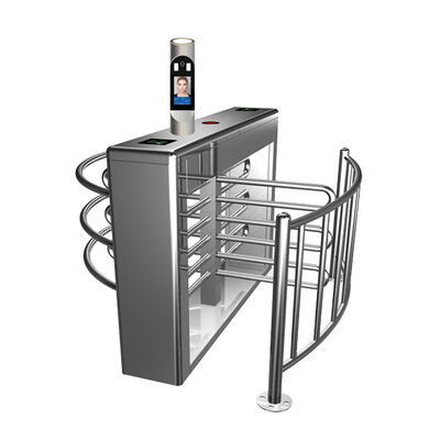 30 사람 / 분 반 높이의 턴스타일 0.2S 응답 시간 및 접근 제어를 위해 304 또는 316 스테인리스 스틸 구조