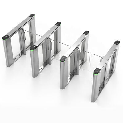 0.2초 작동 시간 100W 정격 전력 RFID 카드 접근 통제 스피드 게이트 턴스타일