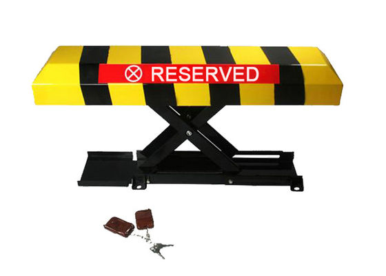 2mm 냉동 롤링 스틸 DC12V 모터 자동 주차 잠금 305mm 높이로 안전 차량 공간을 위해