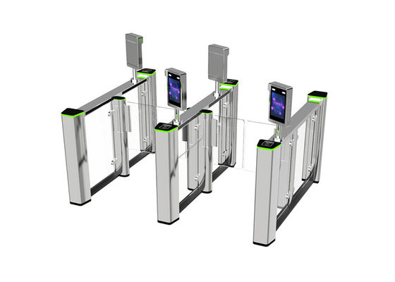 RS485 알루미늄 합금 0.4S 아크릴 플랩 스피드 게이트 (보행자 출입 통제용)