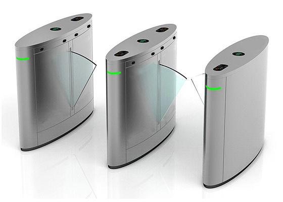 DC 24V 10mA 액세스 제어 선명한 아크릴 플랩 장벽 게이트 턴스타일