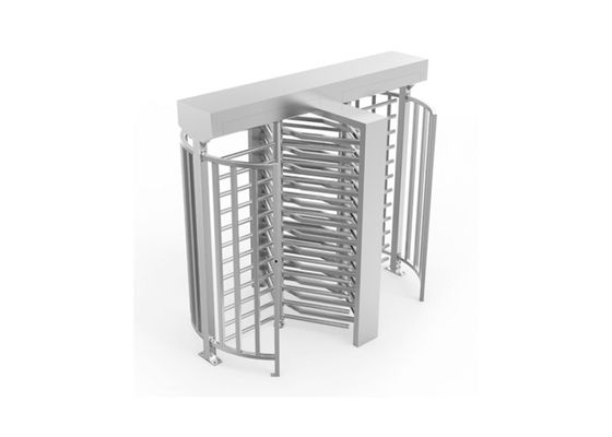 SS304 양방향 전신 높이 회전문 게이트, 안전한 보행자 출입을 위한 0.2초 빠른 작동