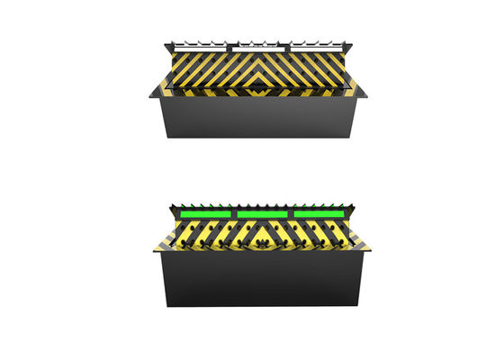 3.75KW 120 톤 용량 조정 가능한 상승 시간 및 원격 제어 장치와 함께 수압 도로 차단기