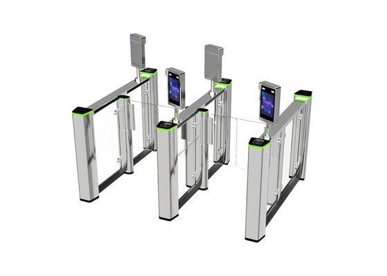 가열된 유리 SS304 0.4S 고속도로 보행자 장벽 고속 게이트 트렌스 타일 고속 교통 지역