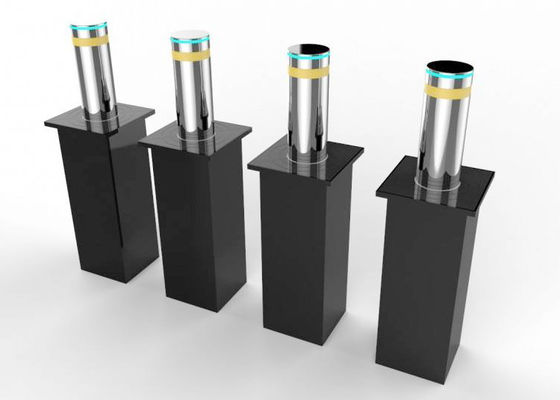 SS304 8k 미러 표면 유압식 상승 볼라드, 80톤 지지력