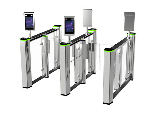 실내 출입 통제를 위한 40W 브러시리스 DC 모터가 장착된 SS304 IP44 속도 게이트