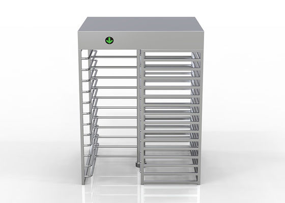 고강도 보안 출입 통제를 위한 SUS304 스테인리스 스틸 전신형 안면 인식 온도 측정 회전식 출입구