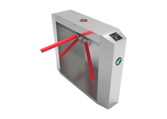 안전 접근 통제를 위해 550mm 너비와 IP45 등급을 가진 수압 버퍼 삼각대 턴스틸 게이트