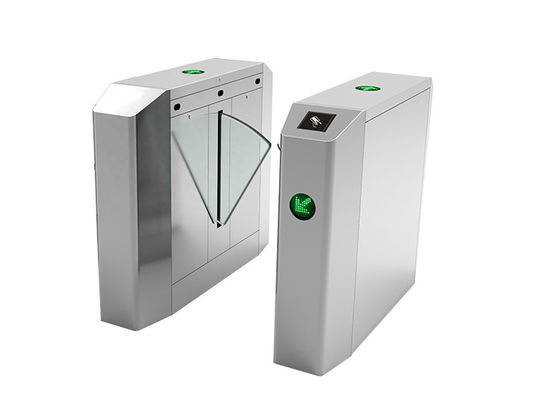 SS304 스테인리스 스틸 양방향 IP44 등급 철수 가능한 플랩 장벽 게이트