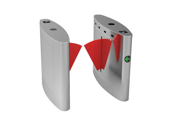 와이어 드래잉 표면 BLDC 모터 IP44 등급 플랩 장벽 게이트 학교 경기장 접근 제어