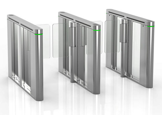 0.2초 작동 시간 100W 정격 전력 RFID 카드 접근 통제 스피드 게이트 턴스타일