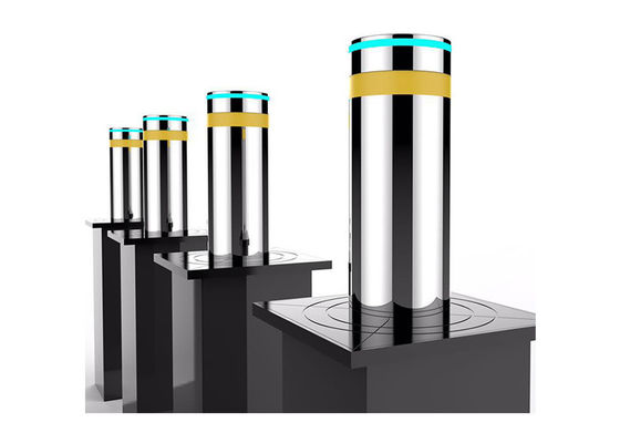 6k 미러 표면 유압식 상승 볼라드, 500만 회 수명 및 100% 듀티 사이클