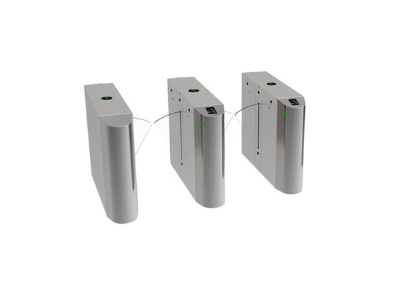 철회 가능한 아크릴 날개 600mm 폭 플랩 배리어 게이트 100W SUS304