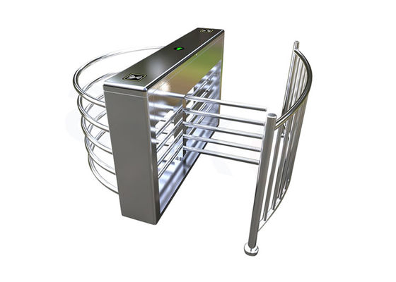 SS304 스테인리스 스틸 반 높이 회전대 450mm 팔과 IP55 등급 안전한 액세스 제어