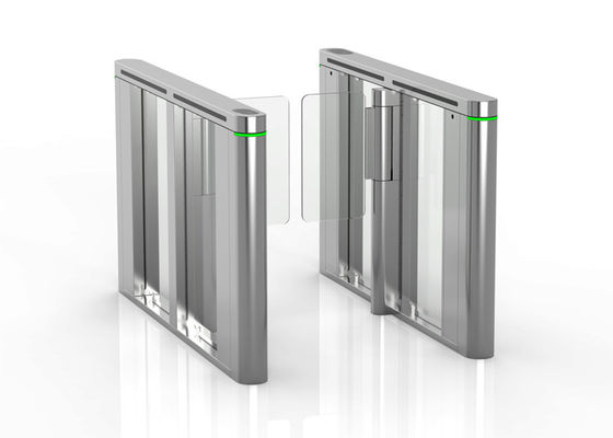 24V BLDC 모터 40W DC 속도 게이트, 1000mm 통로 폭 보행자 회전식 개찰구